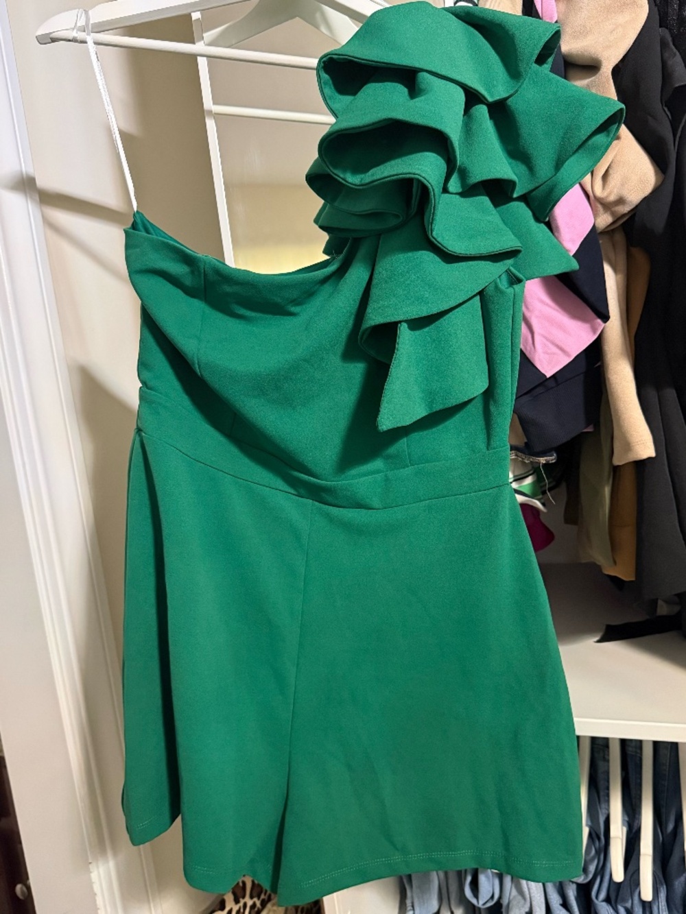 Fashion Nova Green Romper women's XL
